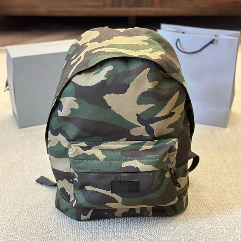 Travel Adventure Fashion Designer Hiking Camping Mountaineering Camouflage  for Men and Women Shoulder Bags