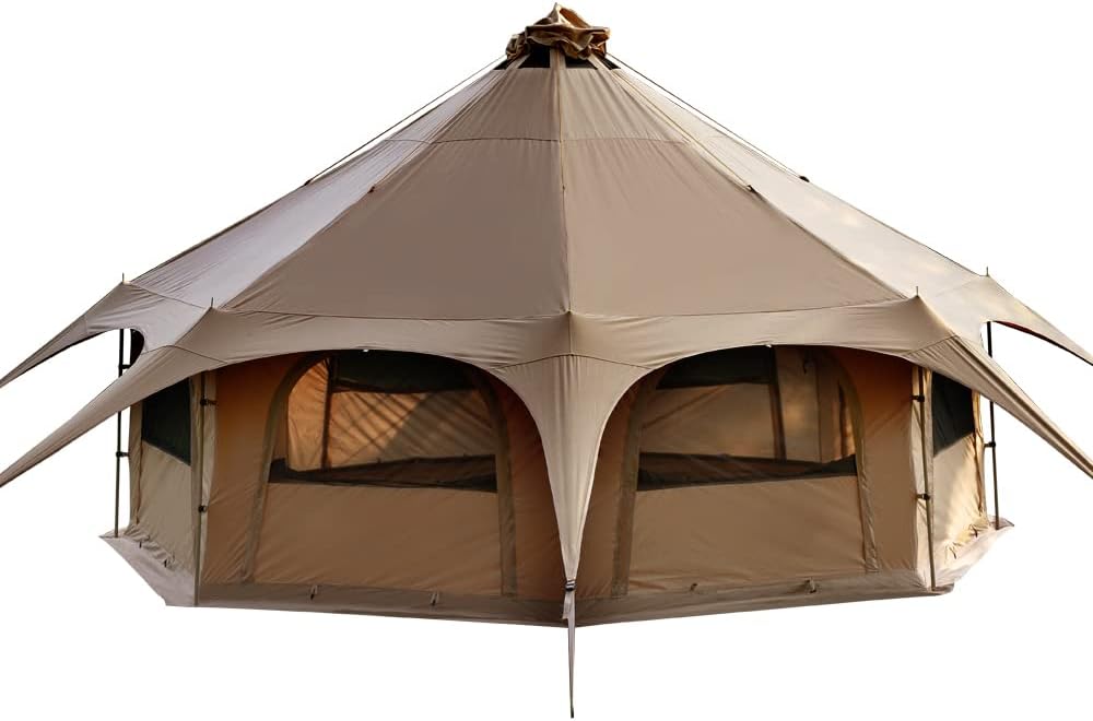 16.4ft Cotton Canvas Bell Camping Tent
