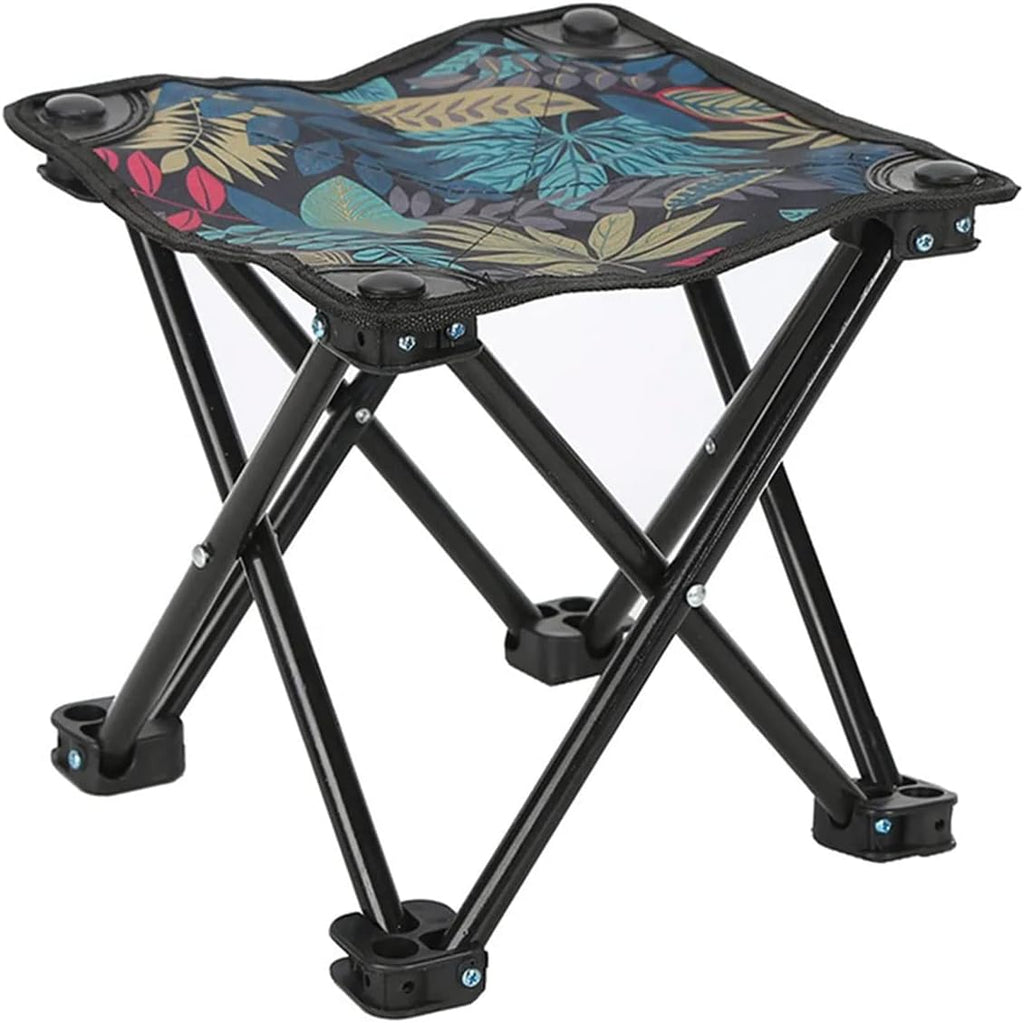 Blue Portable Lightweight Folding Camping Stool