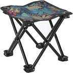 Blue Portable Lightweight Folding Camping Stool