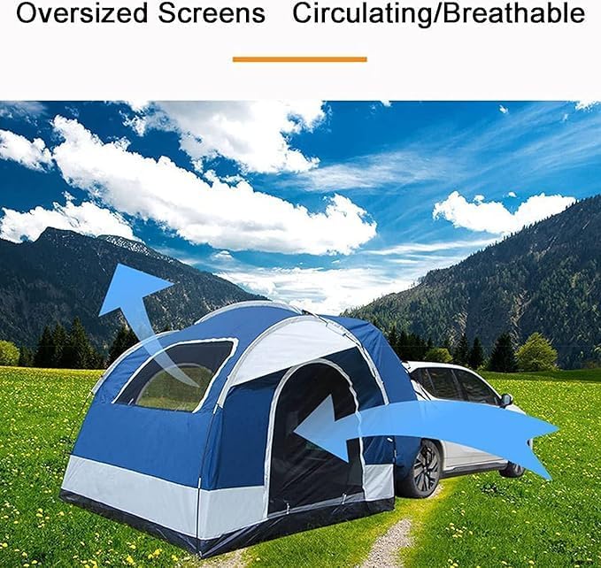 3-4 Person Car Rear Camping Tent