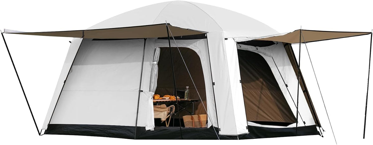 4-6 Person Double Layer Family Camping Tent