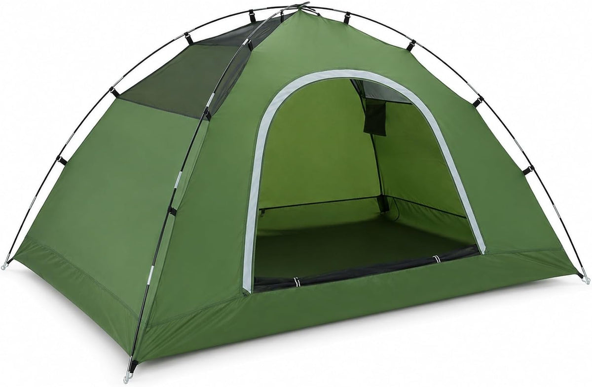 2-3 Person Portable Green Camping Tent