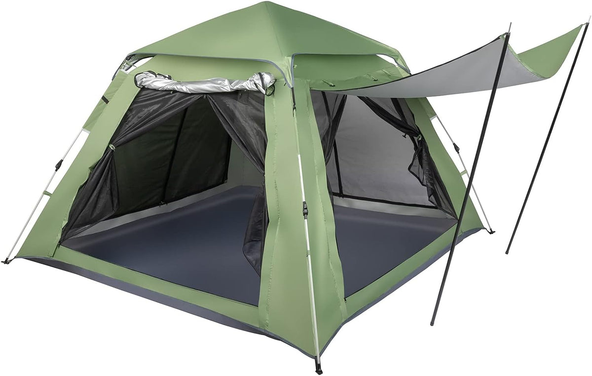 4 Person Weatherproof Family Dome Tent