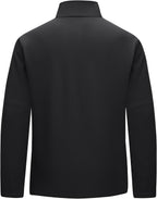 Men's Lightweight Softshell Jacket, Warm Fleece Lined, Windproof and Waterproof Softshell, Outdoor Hiking