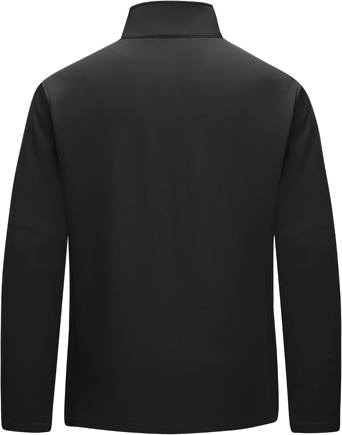 Men's Lightweight Softshell Jacket, Warm Fleece Lined, Windproof and Waterproof Softshell, Outdoor Hiking