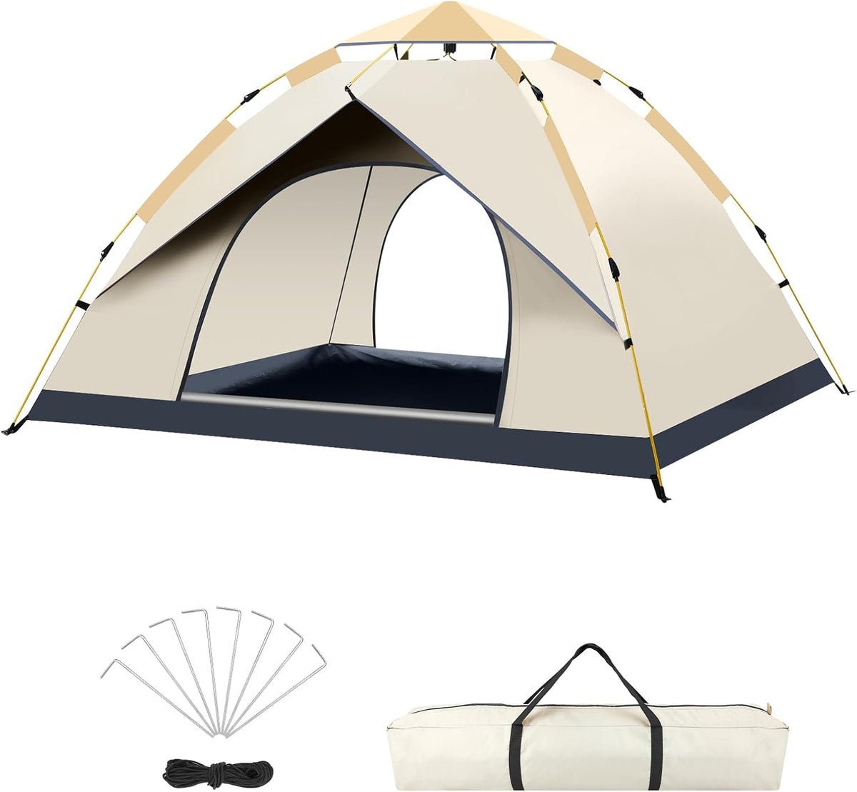 2/3/4 Person Instant Pop Up Camping Tent