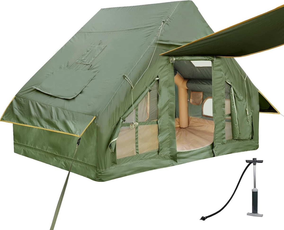 4-6 Person Inflatable Waterproof Camping Tent