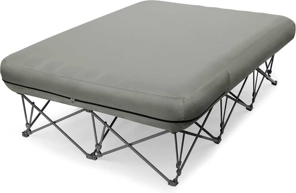 Camping Cot,Camping Cots for Adults,Folding Camping Cot with Inflatable Air Mattress and Carry Bag,for Outdoor Travel Camp Beach Vacation (not Included The Airpump)