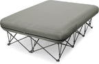 Camping Cot,Camping Cots for Adults,Folding Camping Cot with Inflatable Air Mattress and Carry Bag,for Outdoor Travel Camp Beach Vacation (not Included The Airpump)