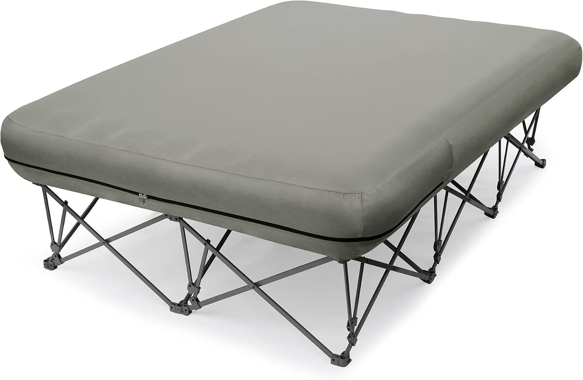 Camping Cot,Camping Cots for Adults,Folding Camping Cot with Inflatable Air Mattress and Carry Bag,for Outdoor Travel Camp Beach Vacation (not Included The Airpump)