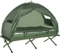 Portable Camping Tent Cot with Sleeping Accessories