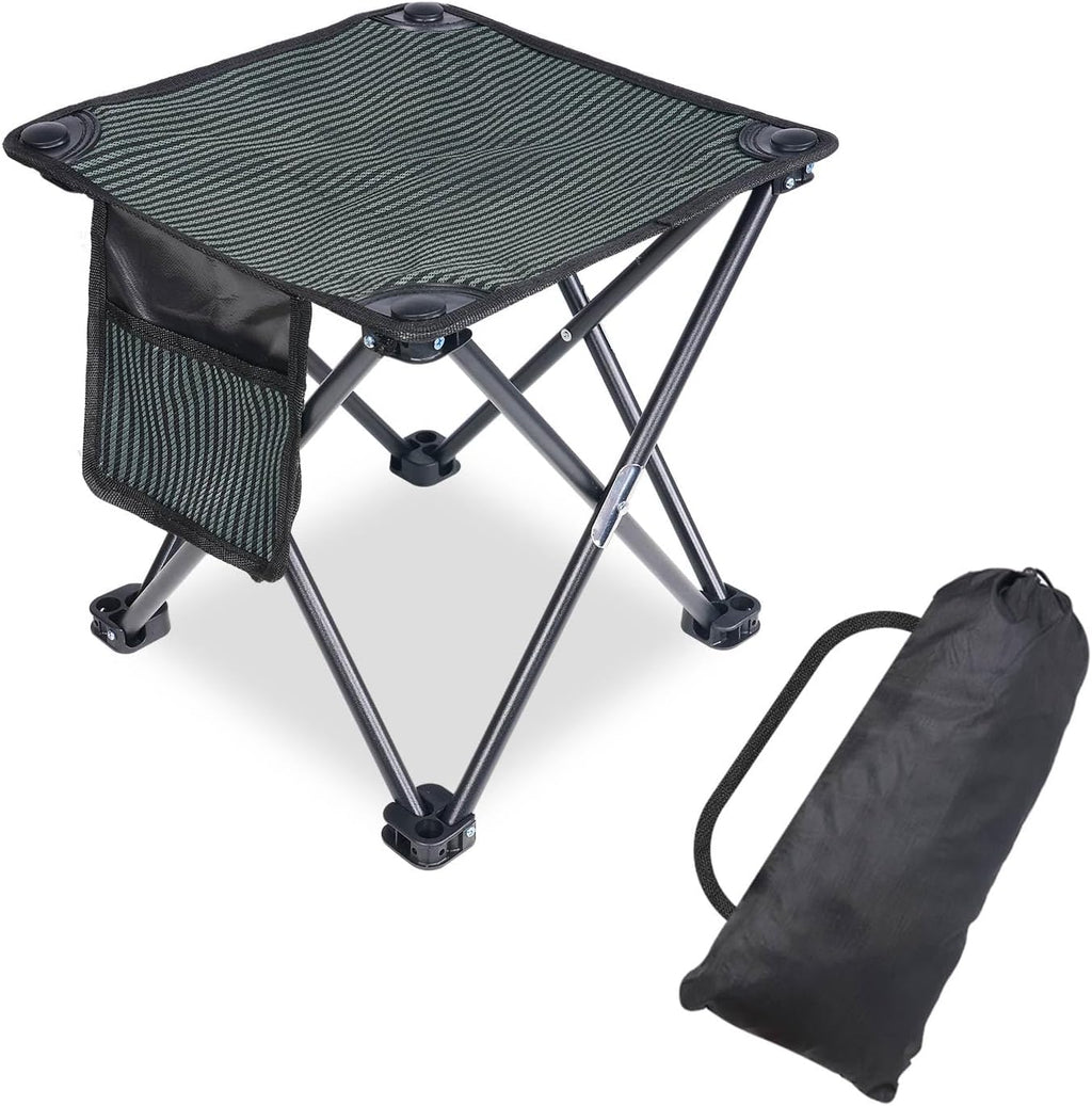 400 lb Capacity Portable Folding Camping Stool