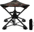 360-Degree Swivel Folding Camp Stool