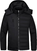 Men's 3 in 1 Waterproof Ski Jacket Warm Winter Snow Coat Puffer Rain Jacket