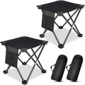 2-Pack Folding Camping Stool with Bag