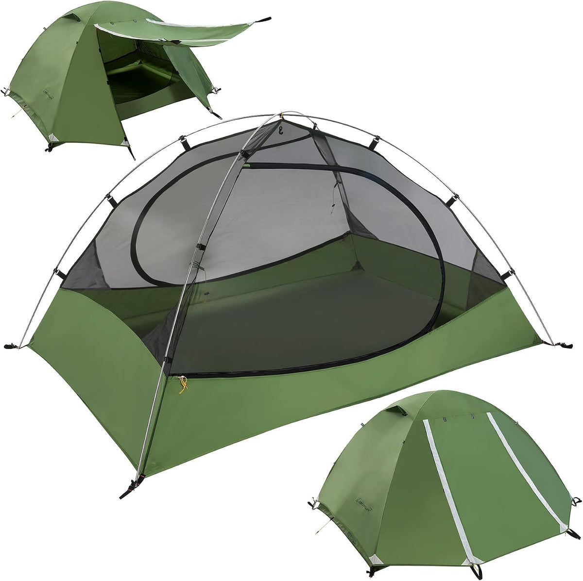 1-6 Person Ultralight Waterproof Camping Tent
