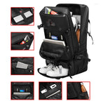 Men's Travel Bag Suitcase Large Capacity Luggage Multifunctional Waterproof Mountaineering
