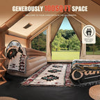 5-6 Person Inflatable Waterproof Glamping Tent