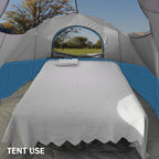 Camping Cot,Camping Cots for Adults,Folding Camping Cot with Inflatable Air Mattress and Carry Bag,for Outdoor Travel Camp Beach Vacation (not Included The Airpump)