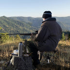 360-Degree Swivel Folding Camp Stool