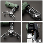 Foldable Camping Butane Stove, Portable Camping Stove Gas Stove with Storage Bag suitable for Picnic, Backpacking Hiking, Adventure, Home Travel, Patio, RV Trip
