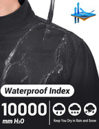 Men's Lightweight Softshell Jacket, Waterproof, Lightweight, Fleece Lined, Waterproof