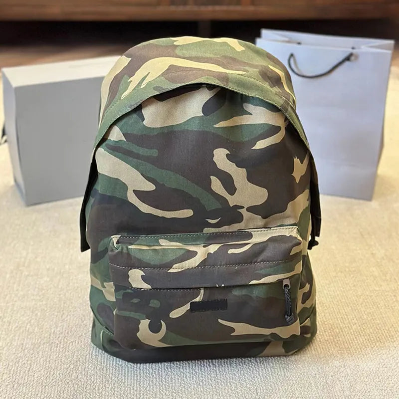 Travel Adventure Fashion Designer Hiking Camping Mountaineering Camouflage  for Men and Women Shoulder Bags